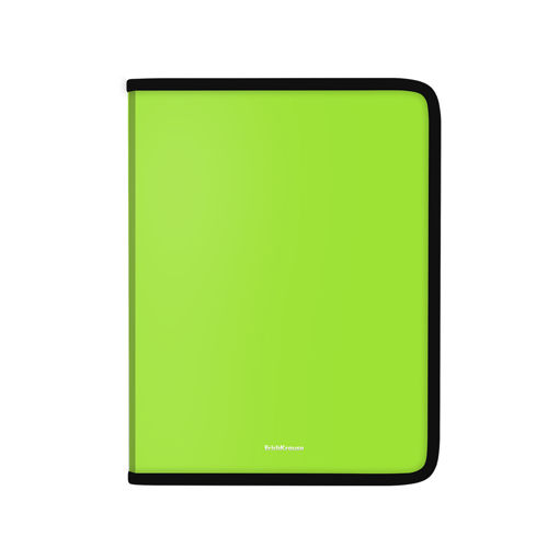 Picture of ZIP FOLDER A4+ NEON GREEN